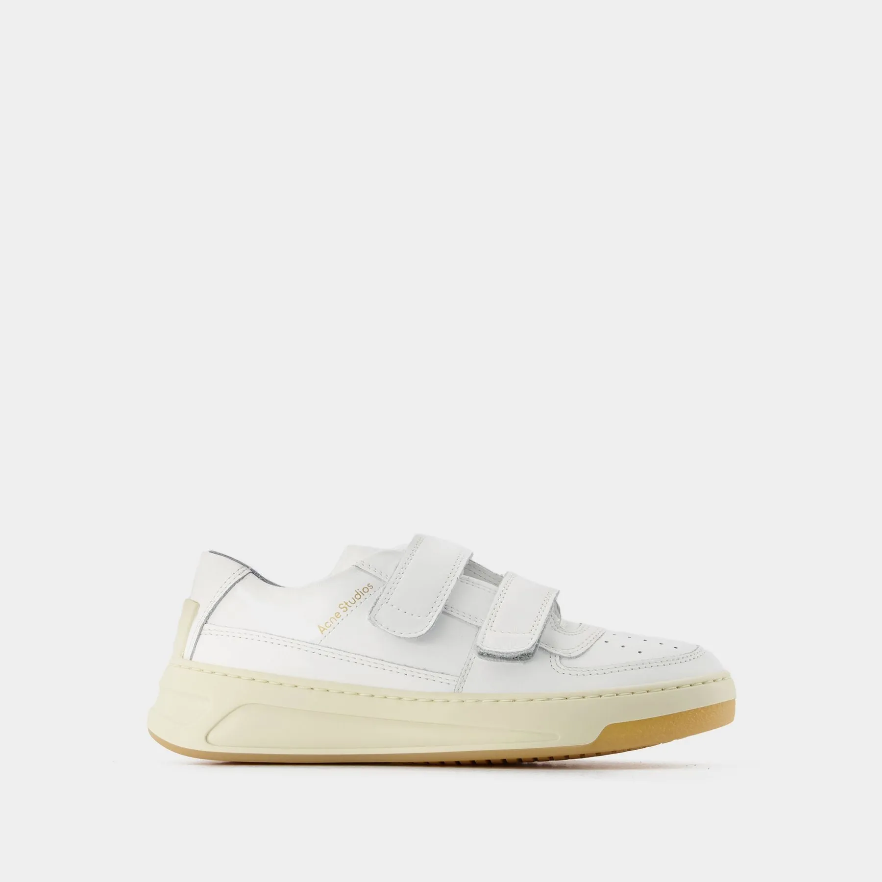 Acne Studios  Steffey Friend Sneakers - Acne Studios - White - Leather