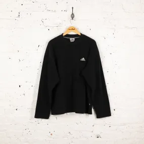 Adidas 90s Fleece Sweatshirt - Black - L