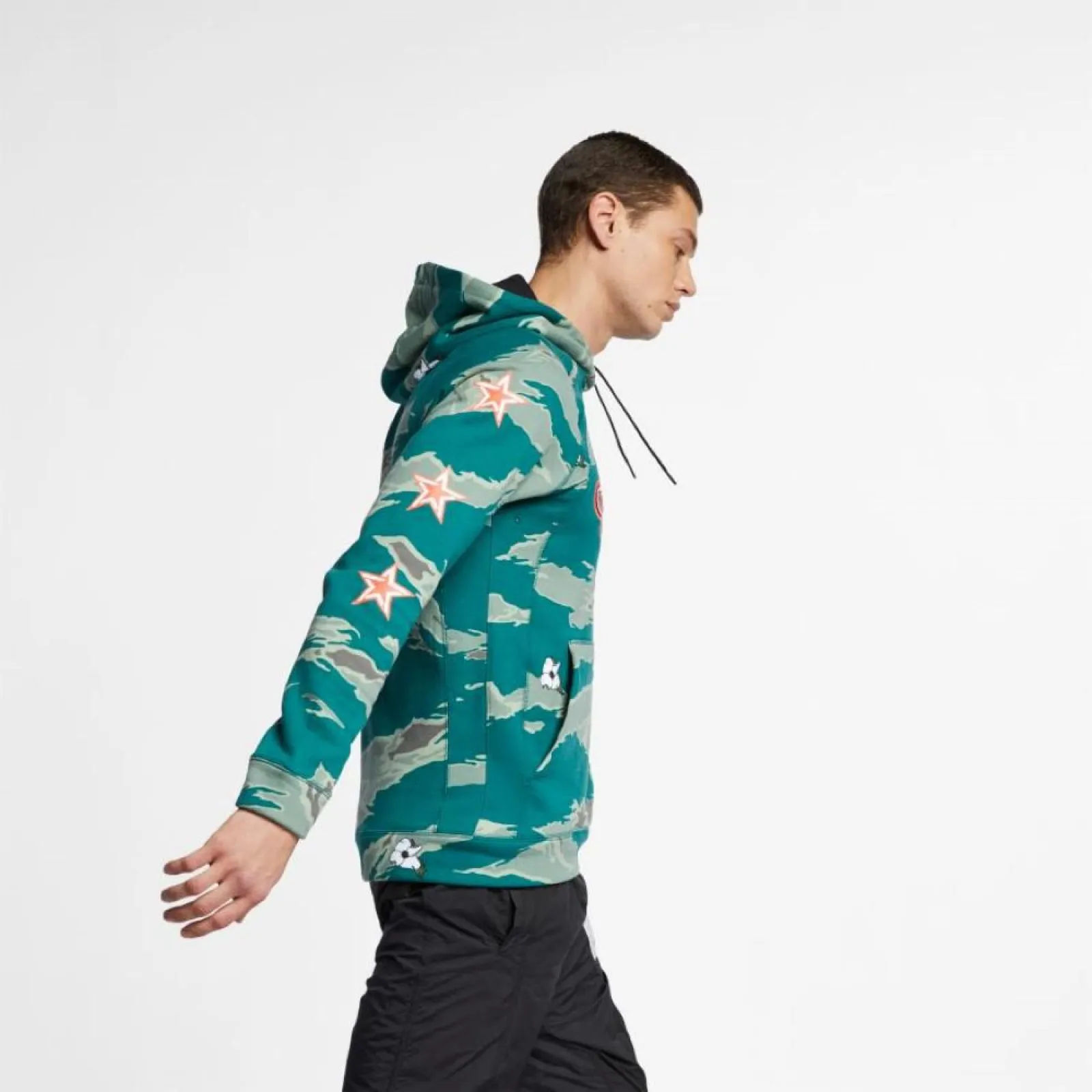 Air Jordan City Of Flight Fleece Hoodie ''Green Camo''