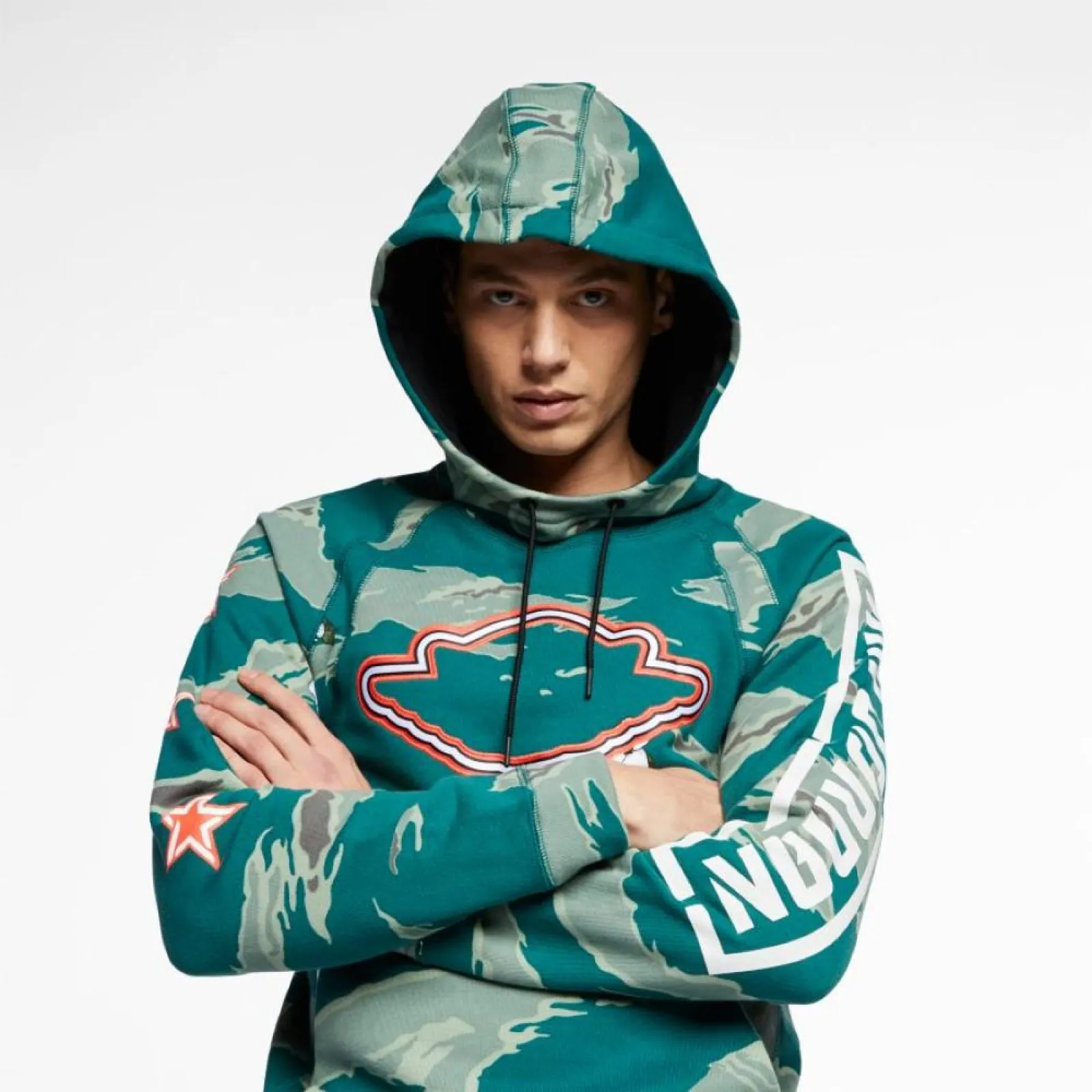 Air Jordan City Of Flight Fleece Hoodie ''Green Camo''