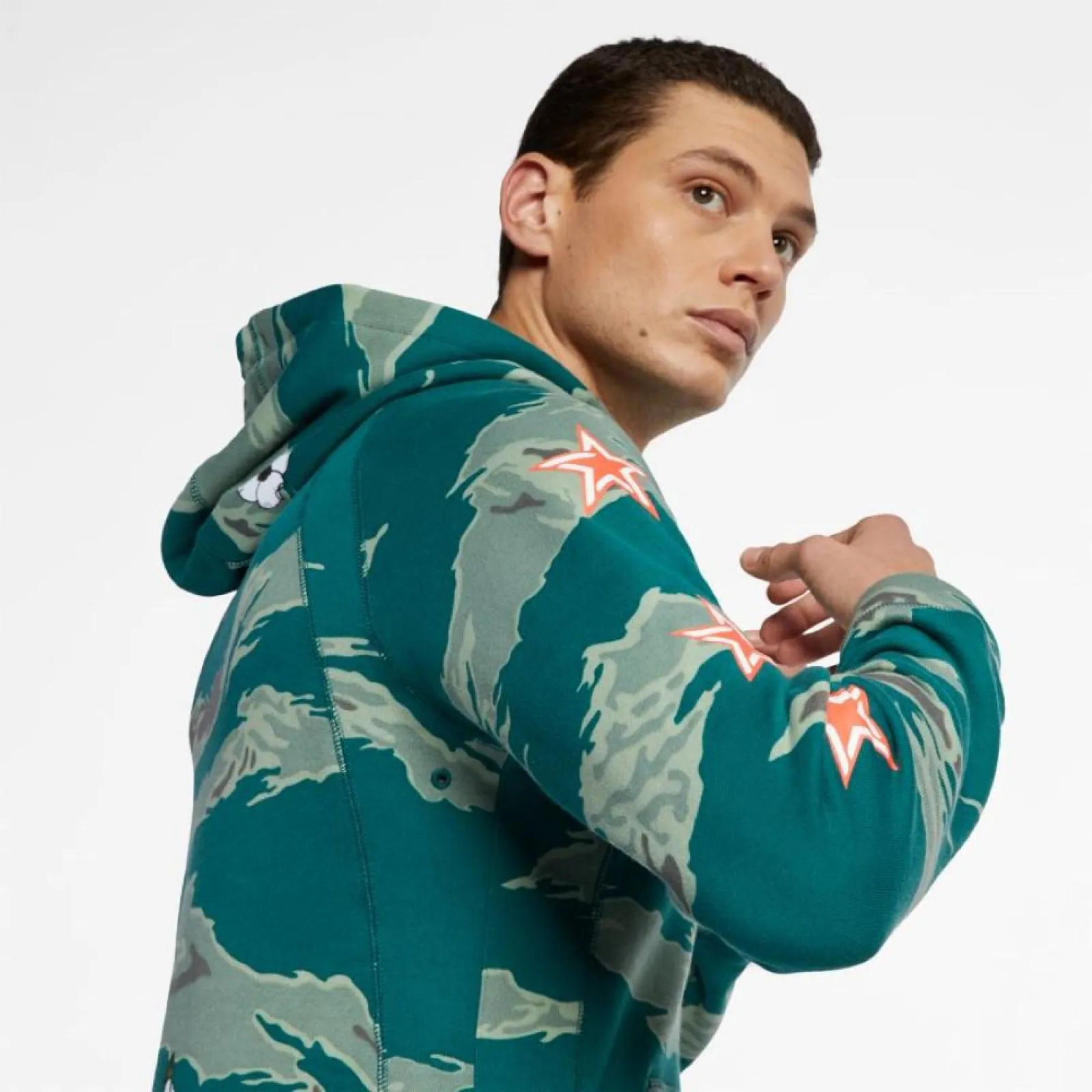 Air Jordan City Of Flight Fleece Hoodie ''Green Camo''