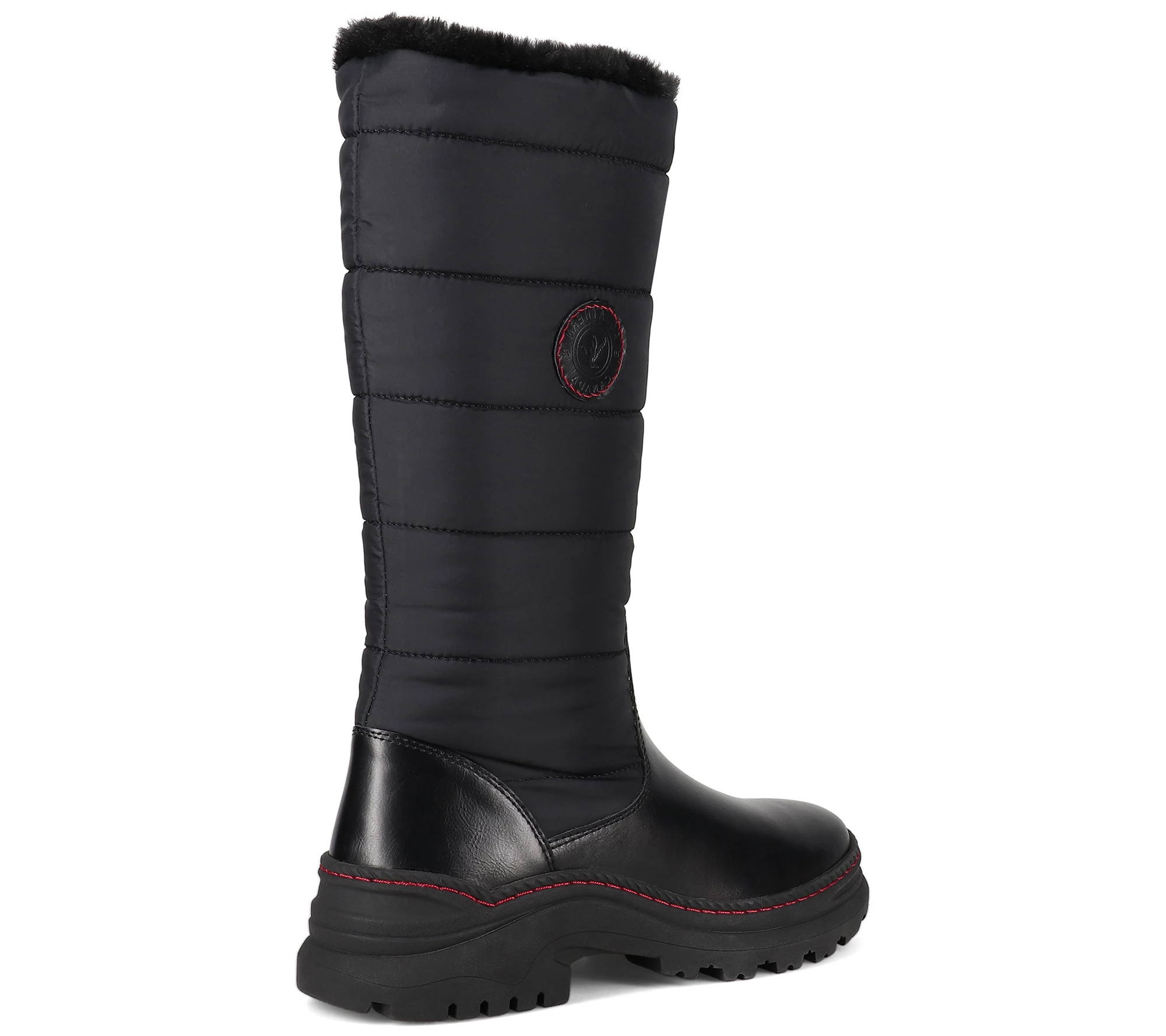 Aquatherm Canada Black Red Winter Boot-Adie