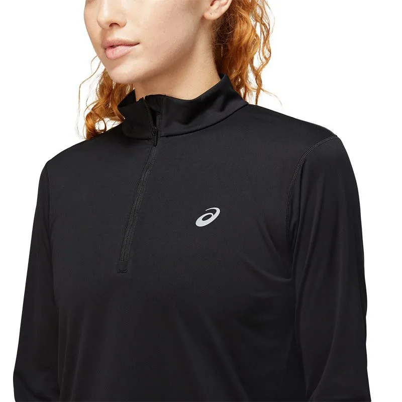 ASICS Women's Core Half Zip Top Performance Black