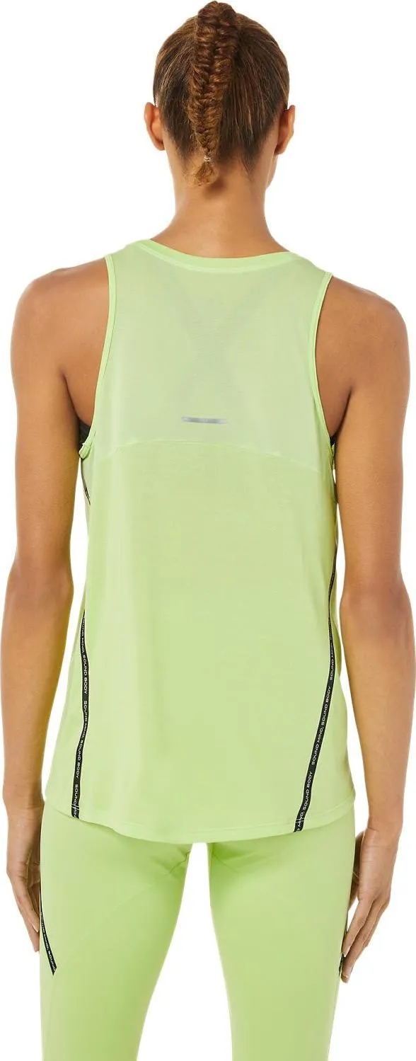 Asics Women's Race Tank Lime Green | Buy Asics Women's Race Tank Lime Green here | Outnorth