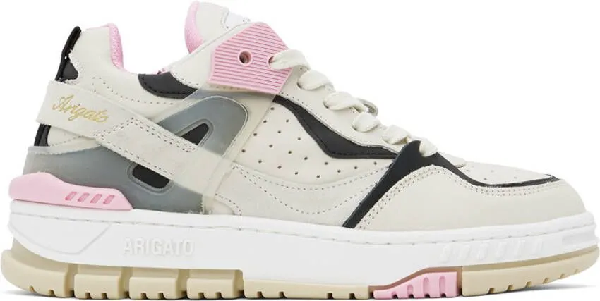 Axel Arigato Beige & Pink Astro Sneakers