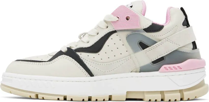 Axel Arigato Beige & Pink Astro Sneakers