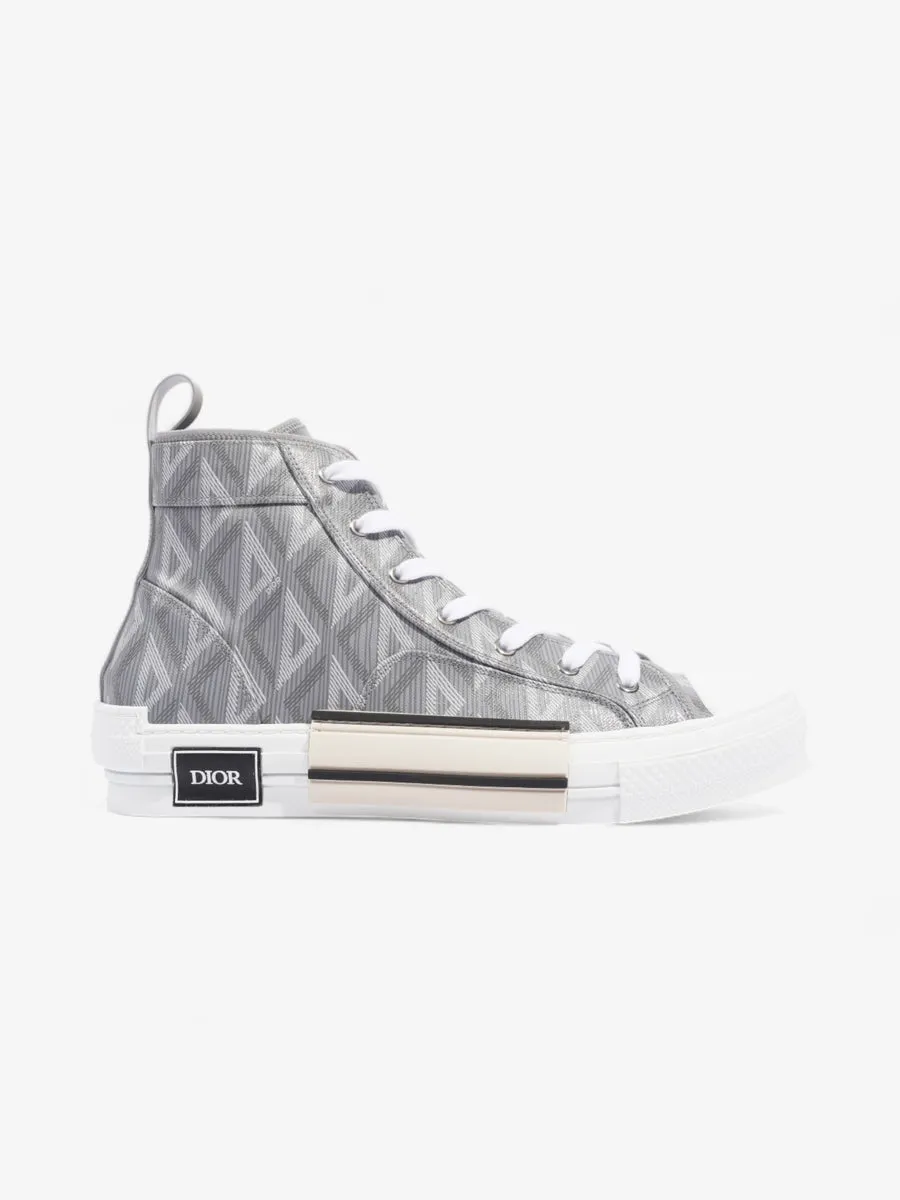 B23 CD Diamond Sneakers Grey / White Canvas EU 44 UK 10