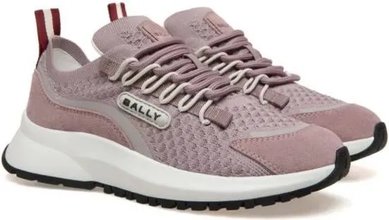 Bally Daryel mesh-panel sneakers Pink