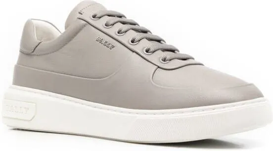 Bally logo-plaque low-top sneakers Neutrals