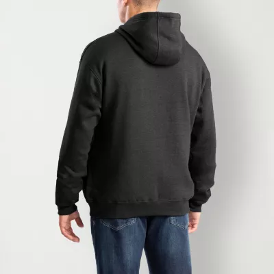 Berne Zippered Big and Tall Mens Long Sleeve Hoodie