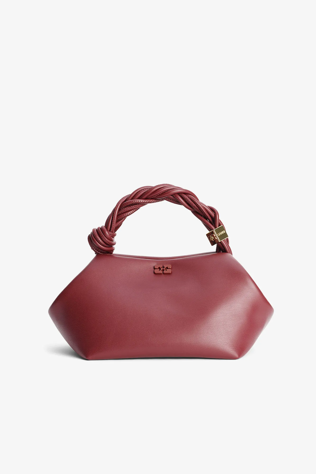 Burgundy Small GANNI Bou Bag