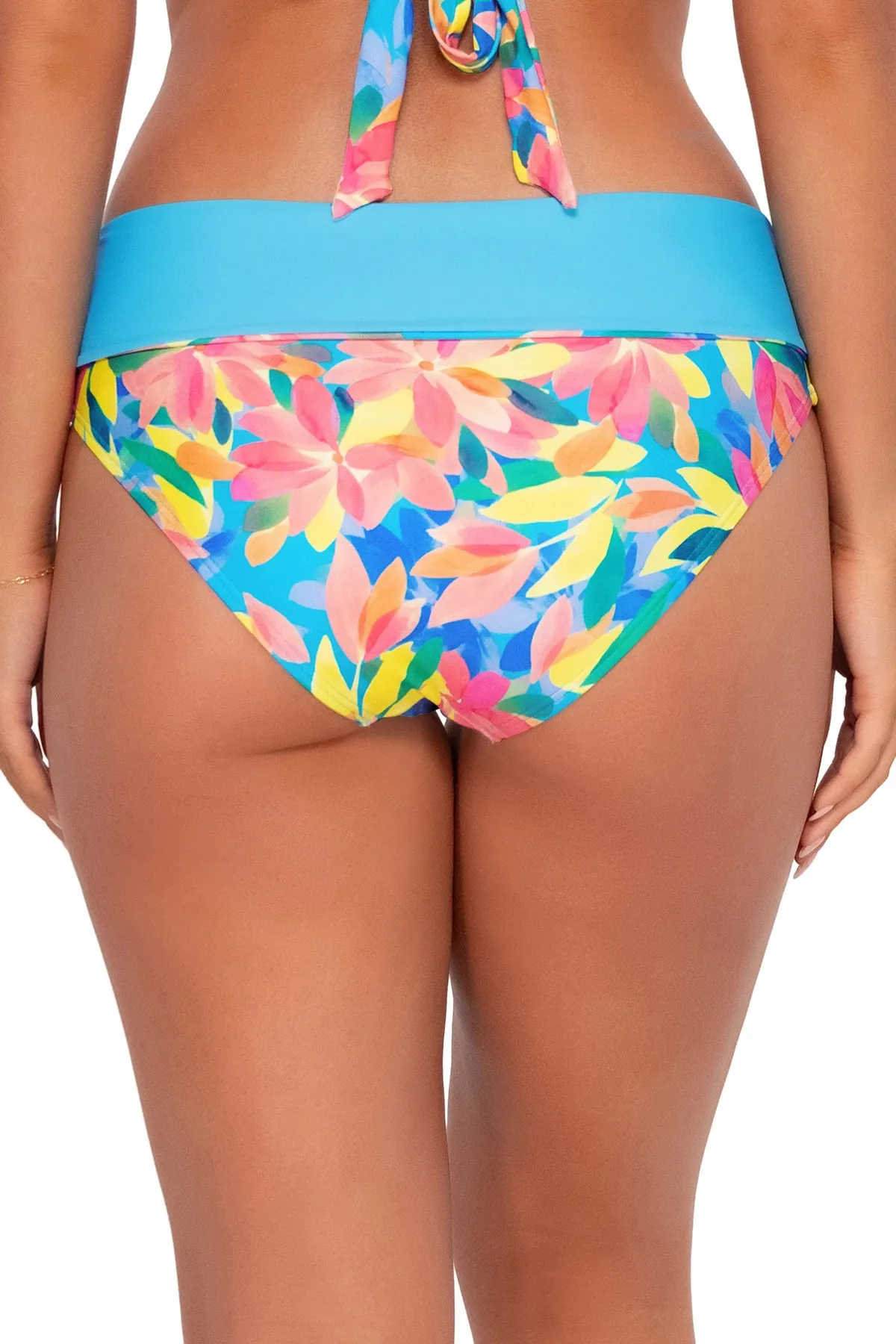 Capri High Waist Bikini Bottom