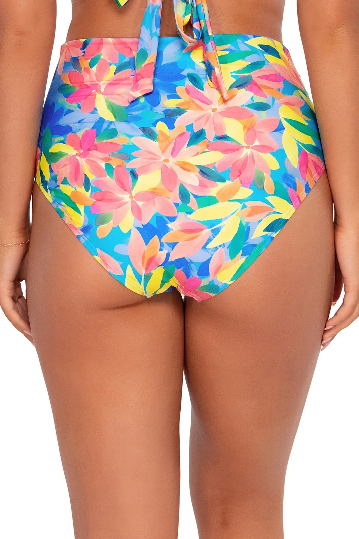 Capri High Waist Bikini Bottom