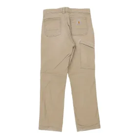 Carhartt Trousers - 30W 30L Beige Cotton