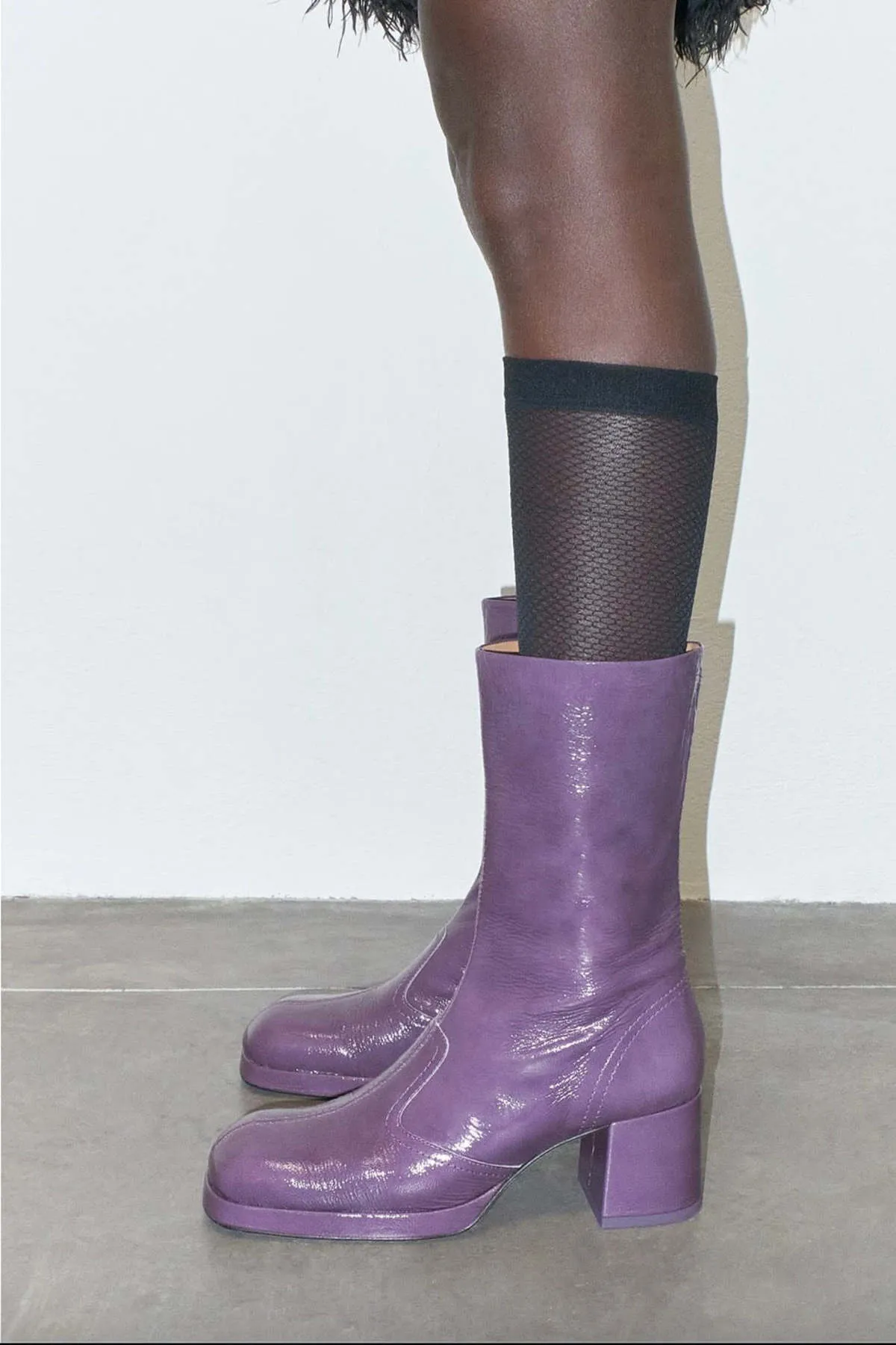 Cass Boot - Purple