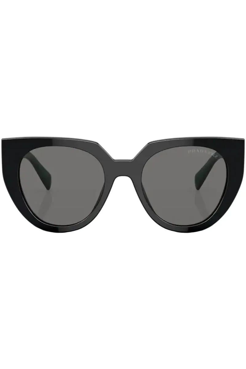 Cat-Eye Geometric-Temple Sunglasses