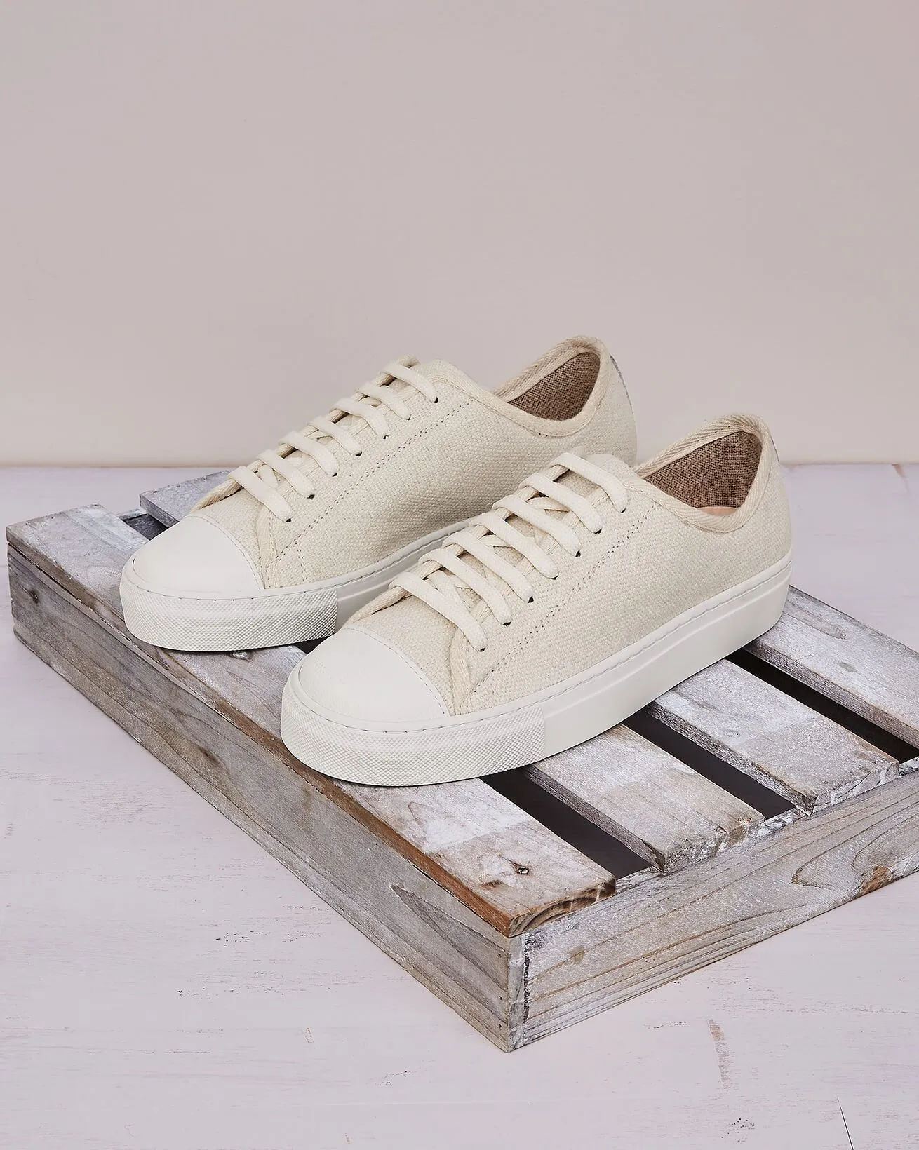 Celtic & Co. Canvas Low Top Trainers