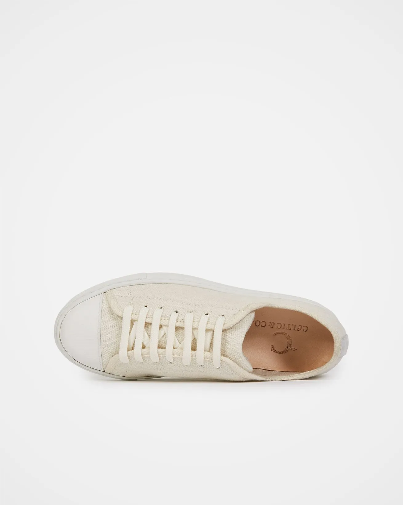 Celtic & Co. Canvas Low Top Trainers