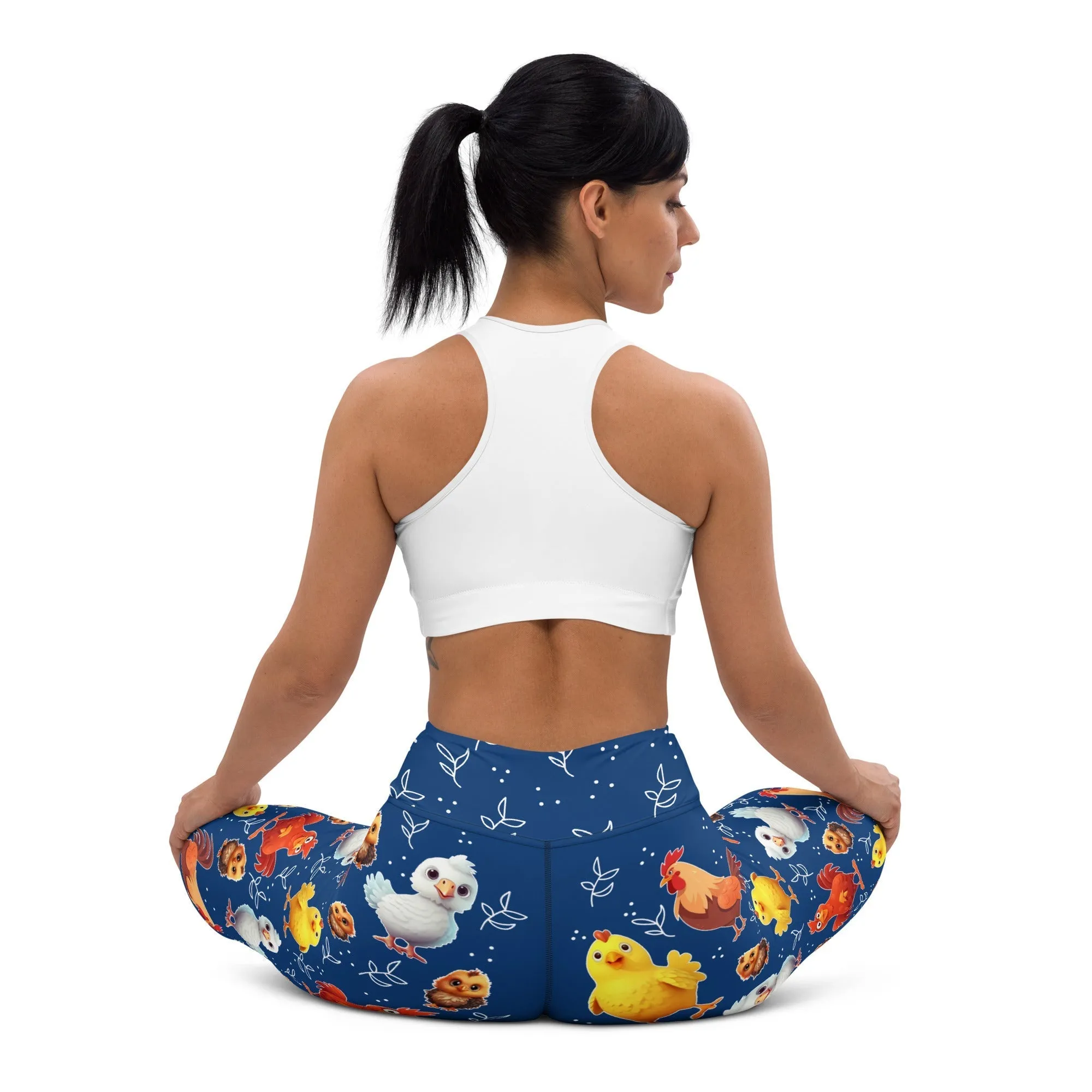 Chicken Yoga Leggings