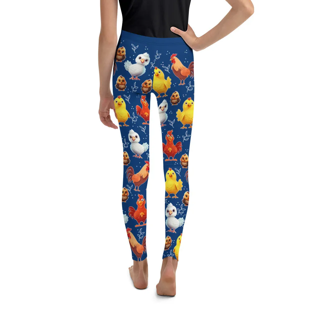 Chicken Youth Leggings