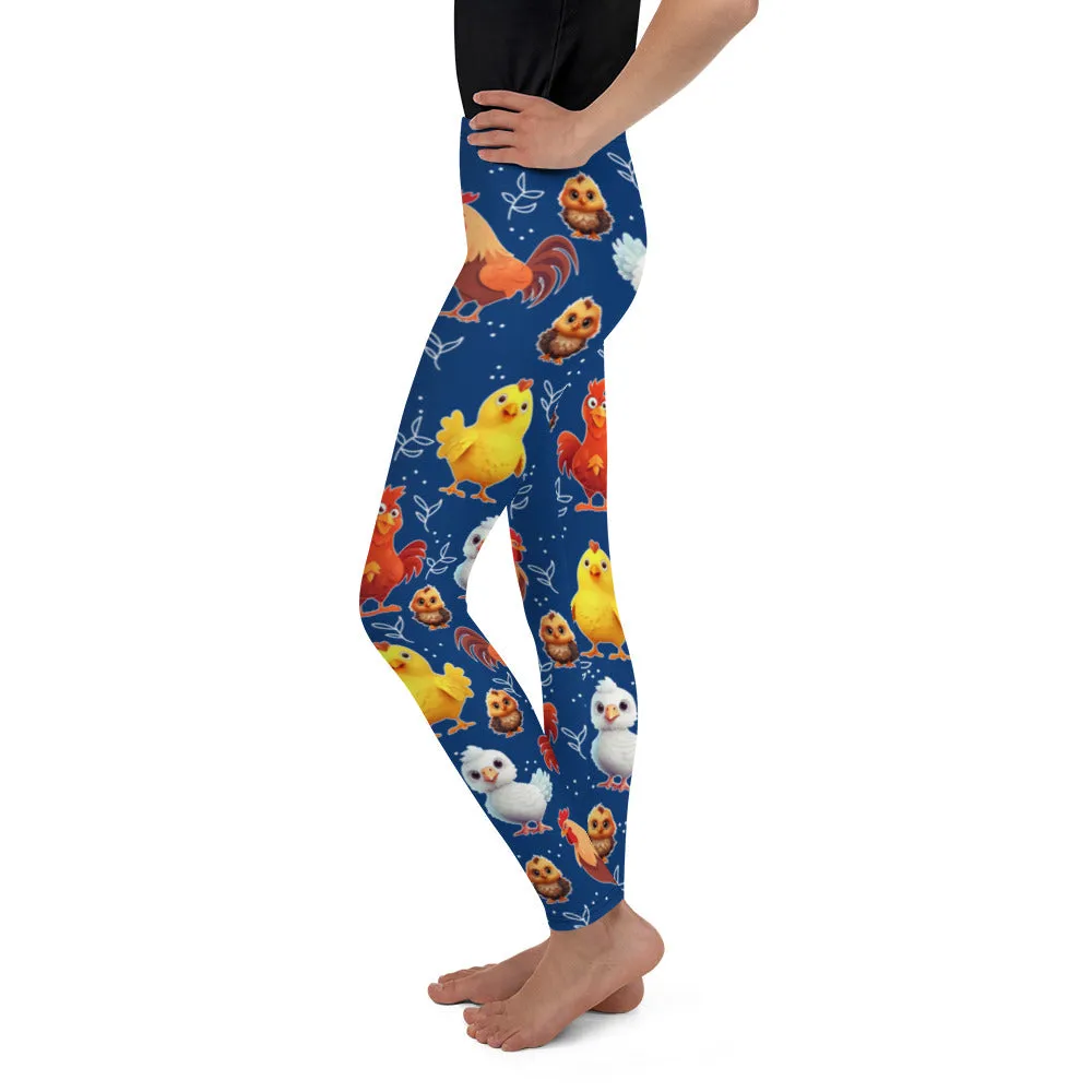 Chicken Youth Leggings