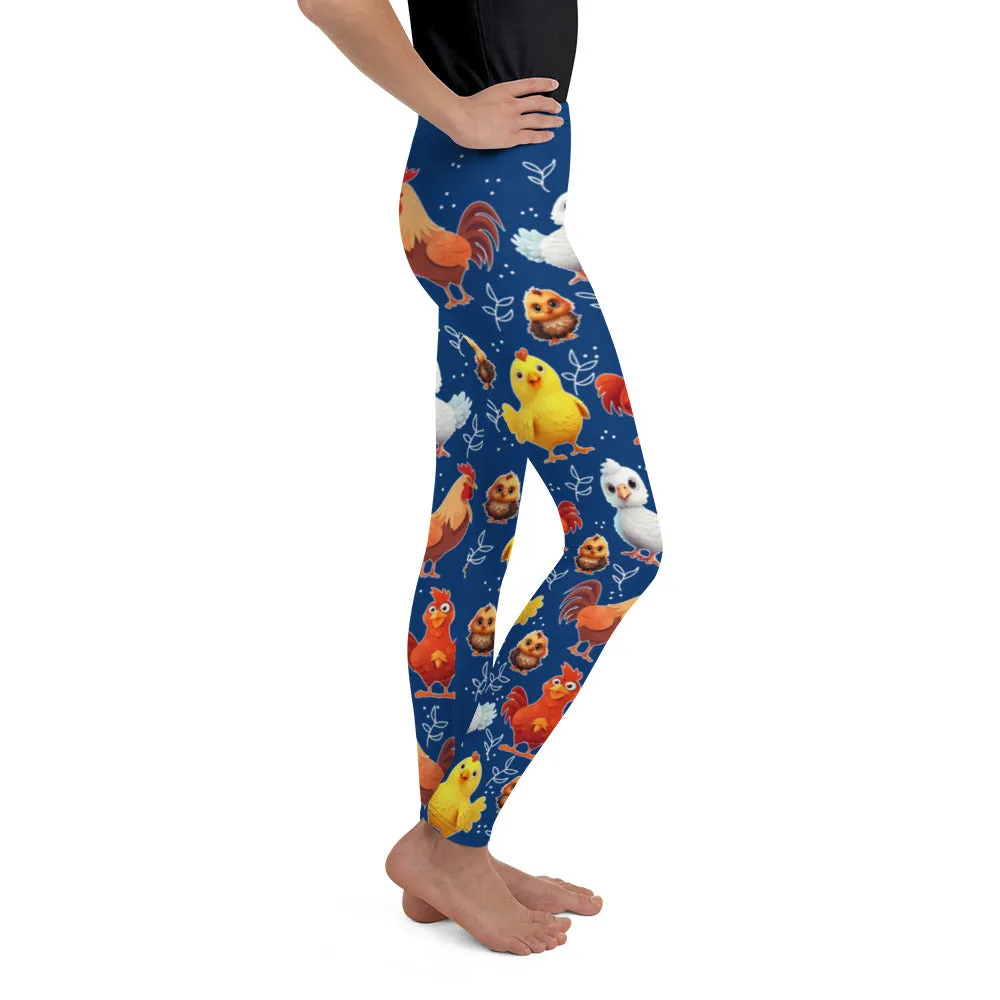 Chicken Youth Leggings