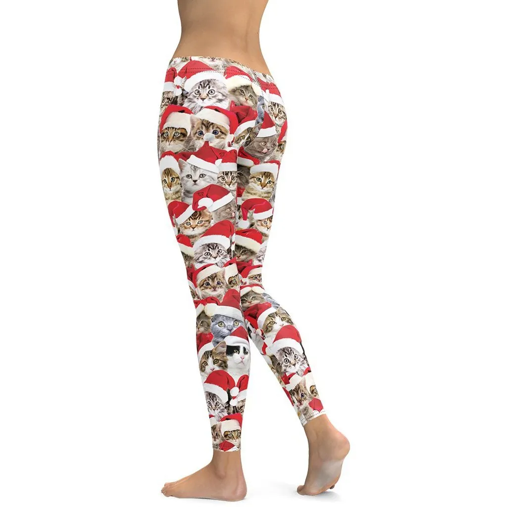 Christmas Cat Leggings