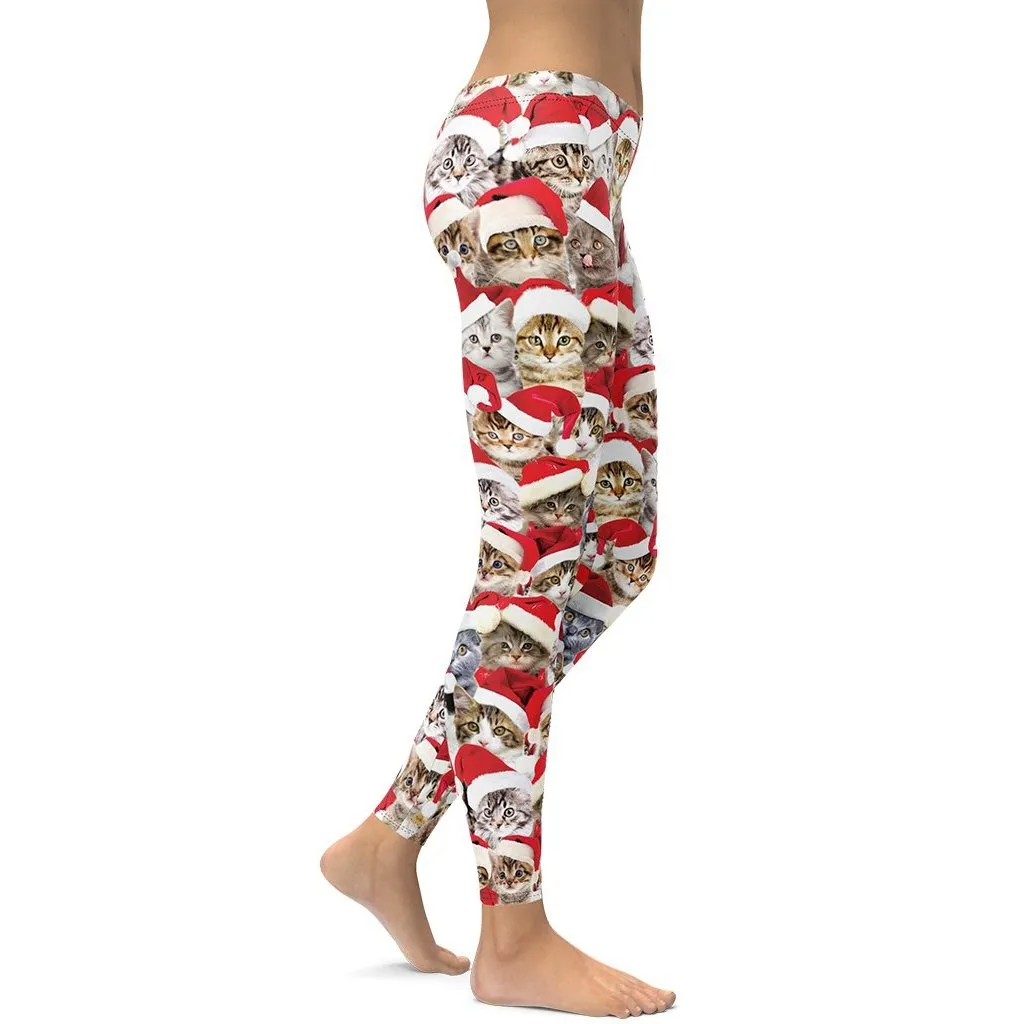 Christmas Cat Leggings