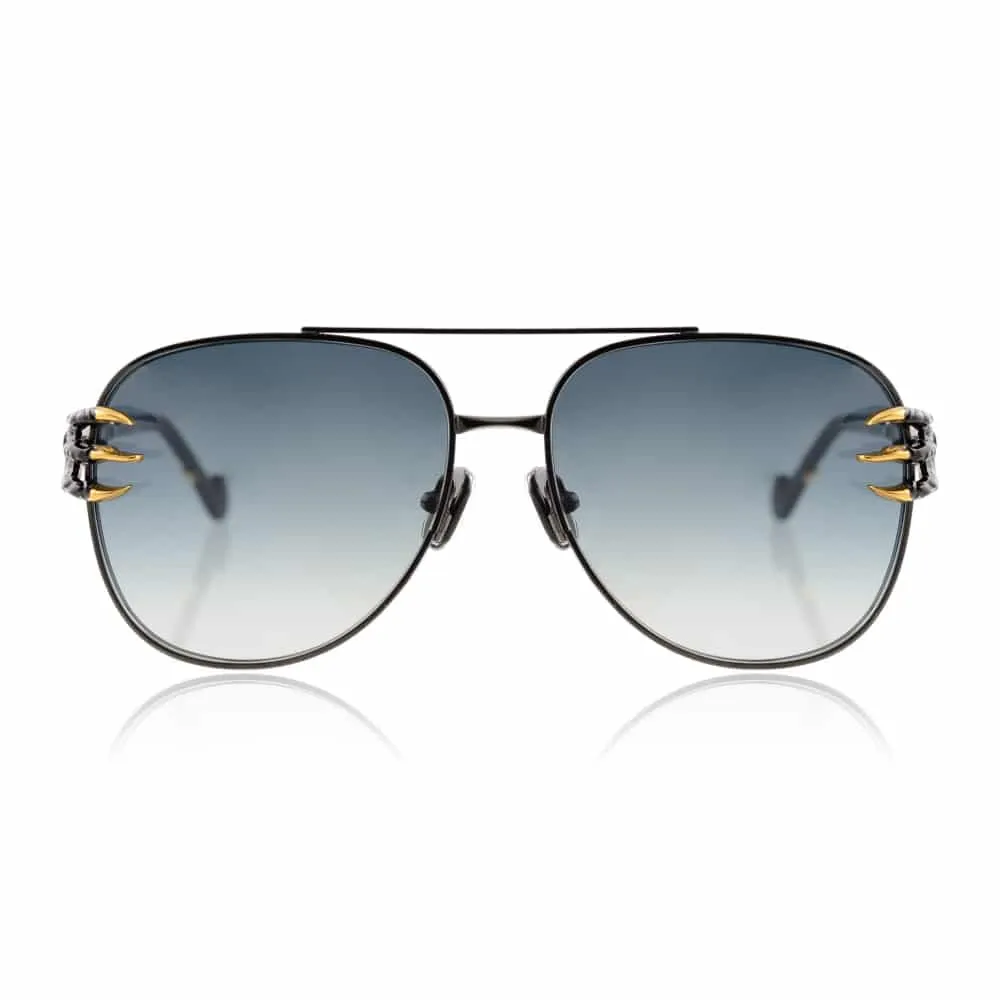 --Claw voyage black sunglasses-