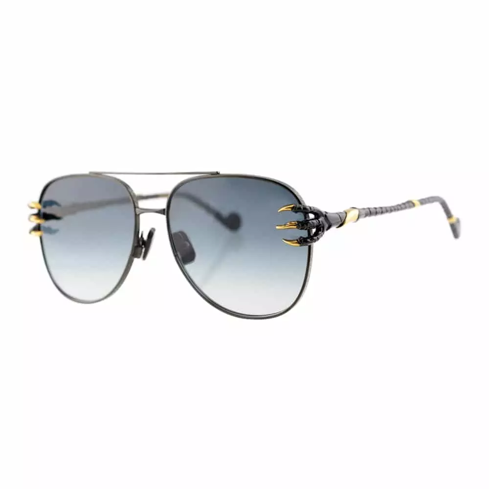 --Claw voyage black sunglasses-