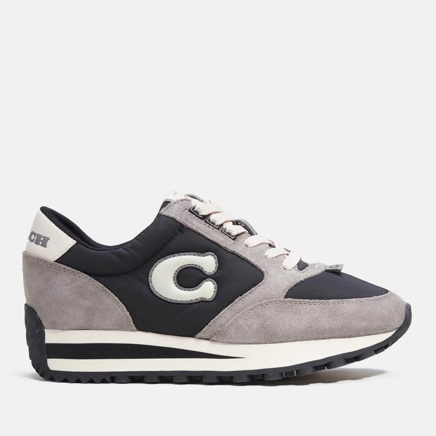 Coach Shell and Suede Running Style Trainers