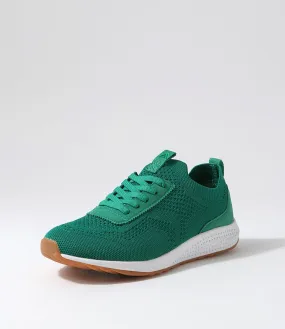 COLORADO Cassiie Green Recycled Knit Sneakers