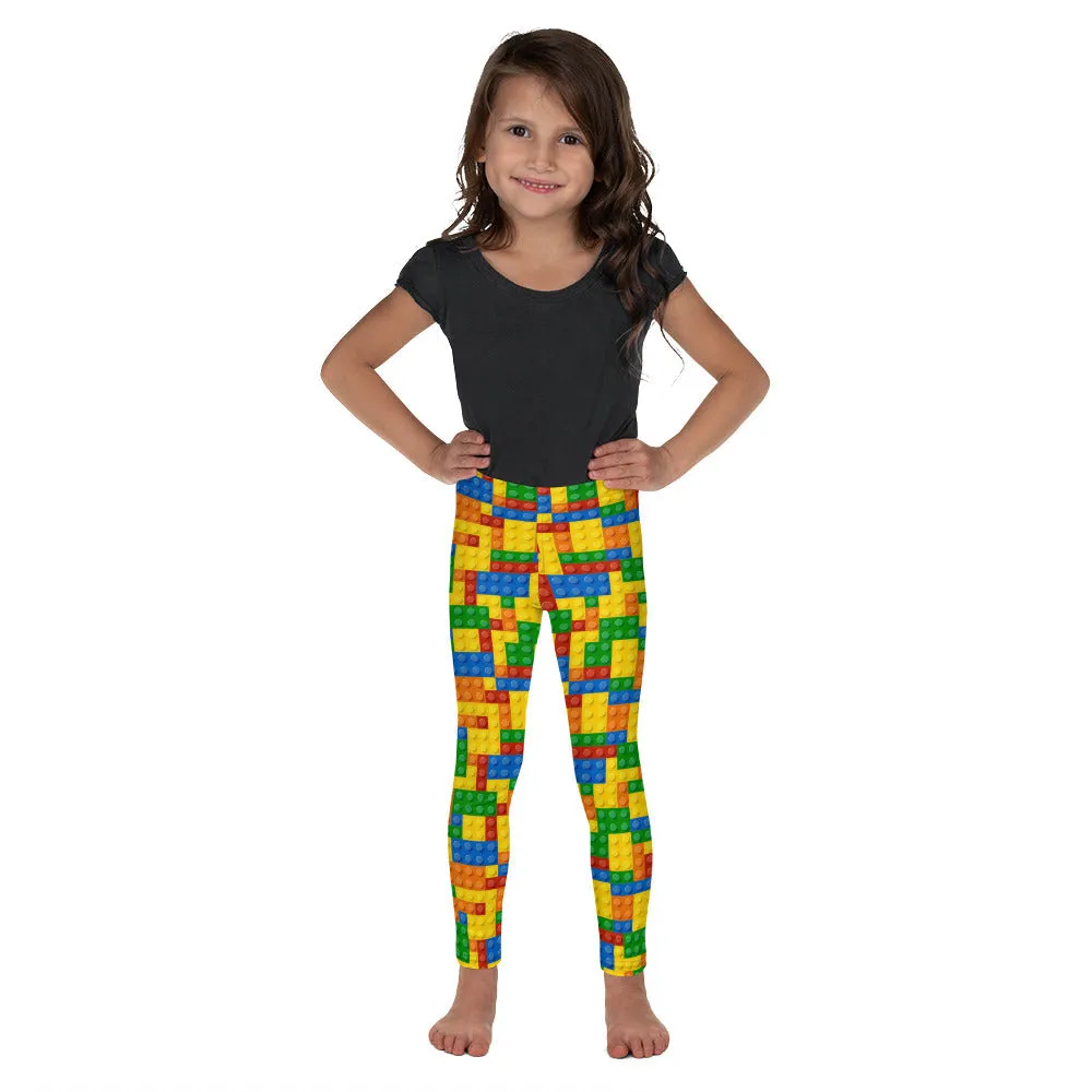 Colorful Blocks Kid's Leggings