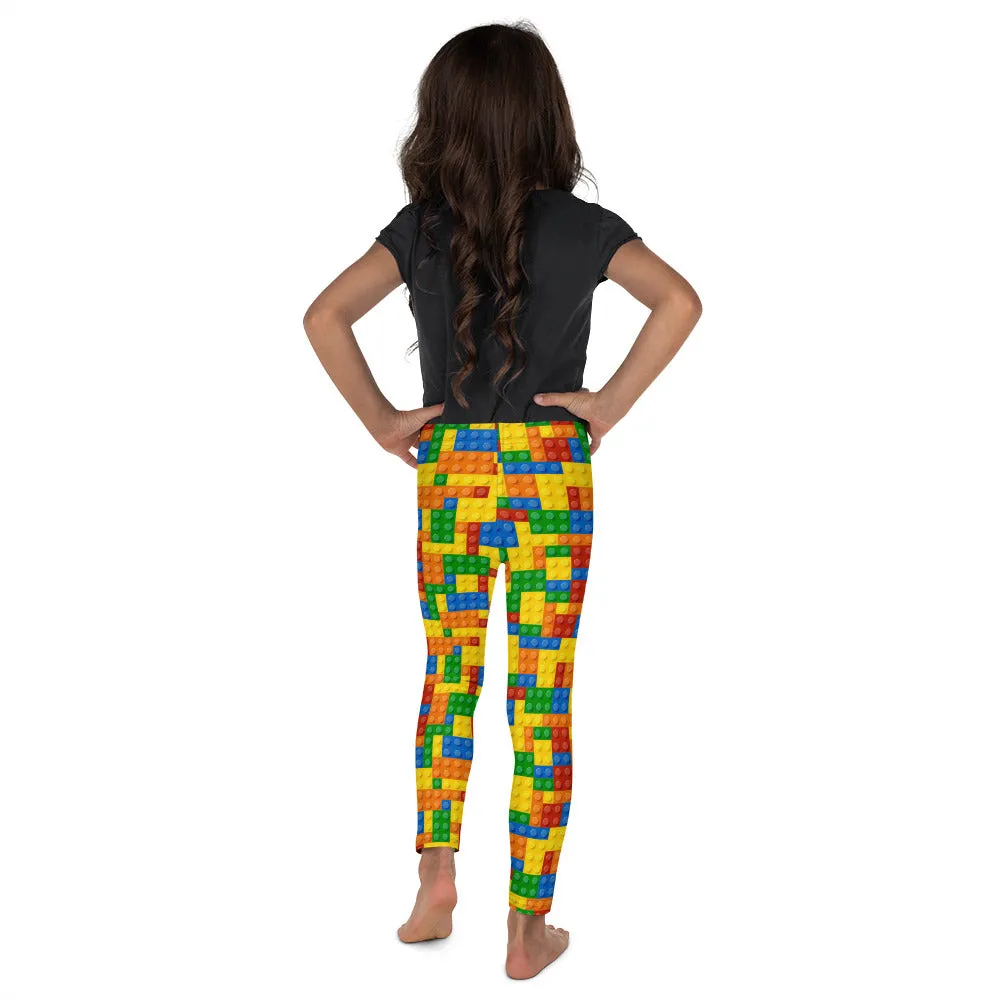 Colorful Blocks Kid's Leggings