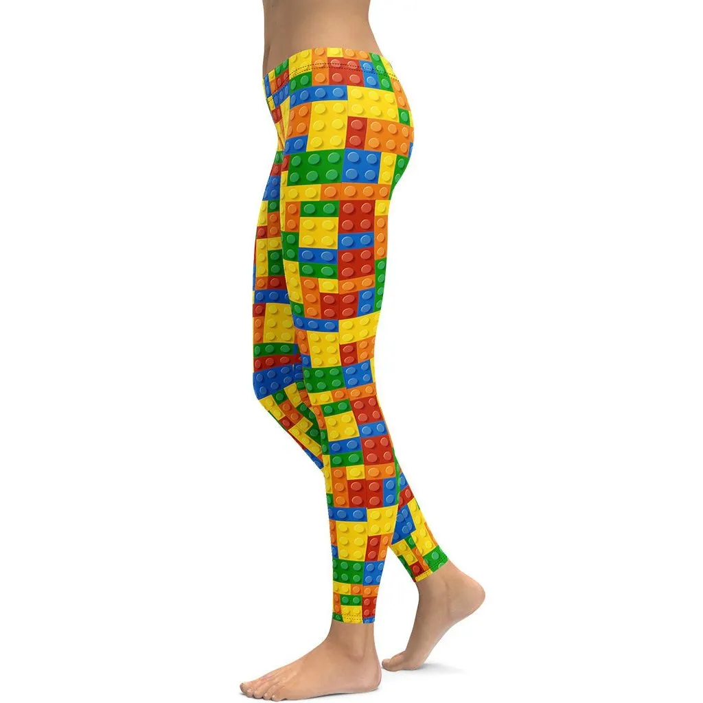 Colorful Blocks Leggings