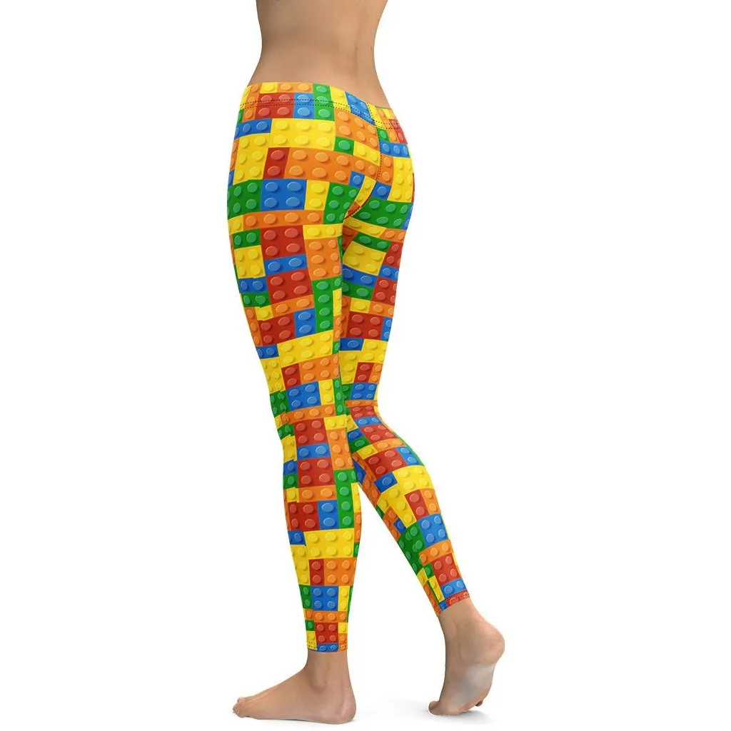 Colorful Blocks Leggings