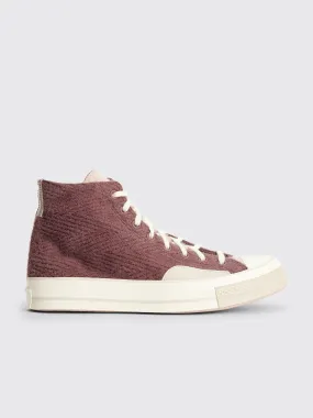 Converse Chuck 70 Hi Cozy Utility Dark Wine