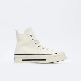 Converse - Chuck 70 Luxe Squared Hi (Egret/Black)