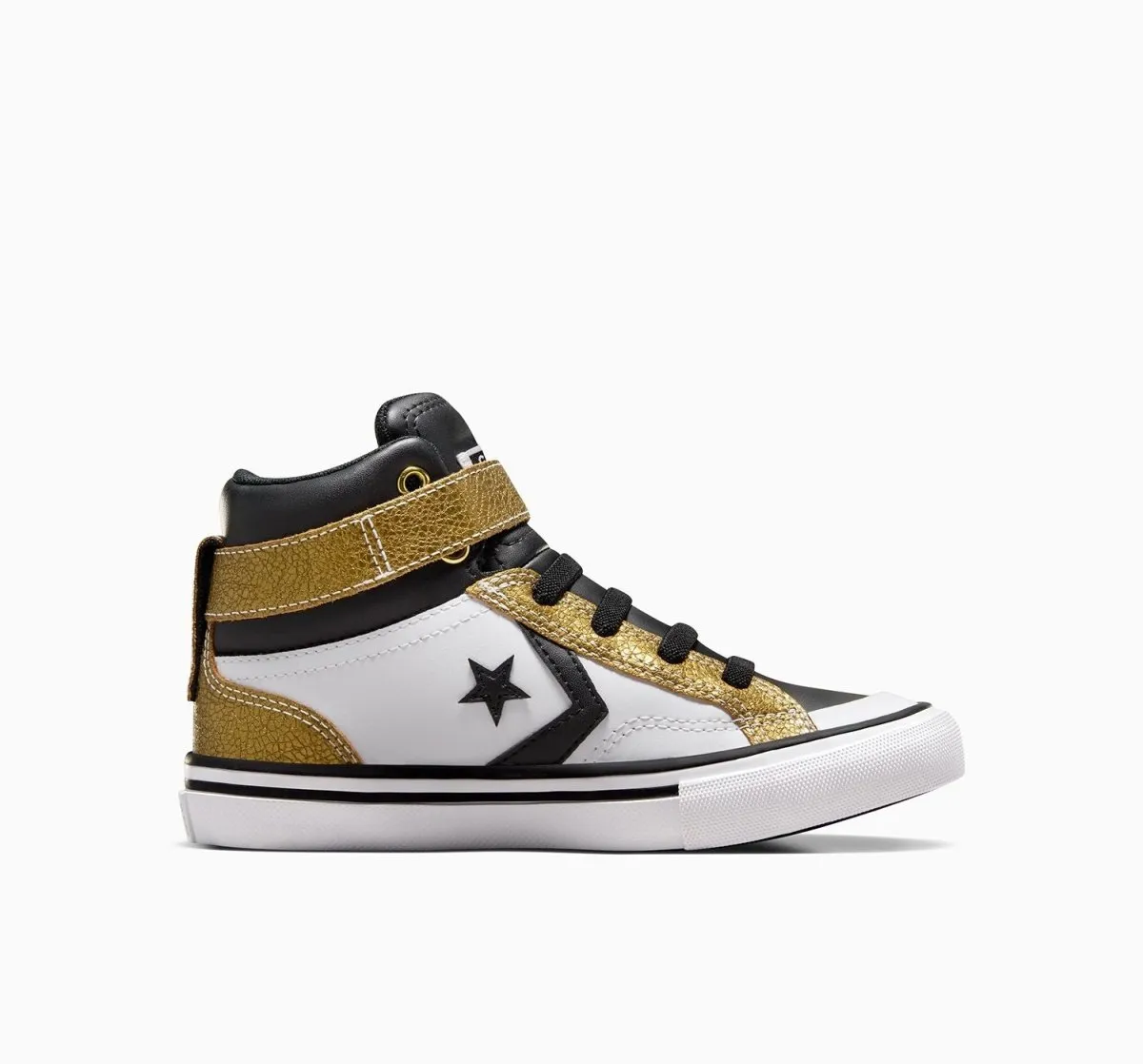 CONVERSE KIDS PRO BLAZE WHITE/GOLD SHOES