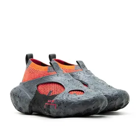 converse x a-cold-wall* sponge cx crater slip (dark grey / red)