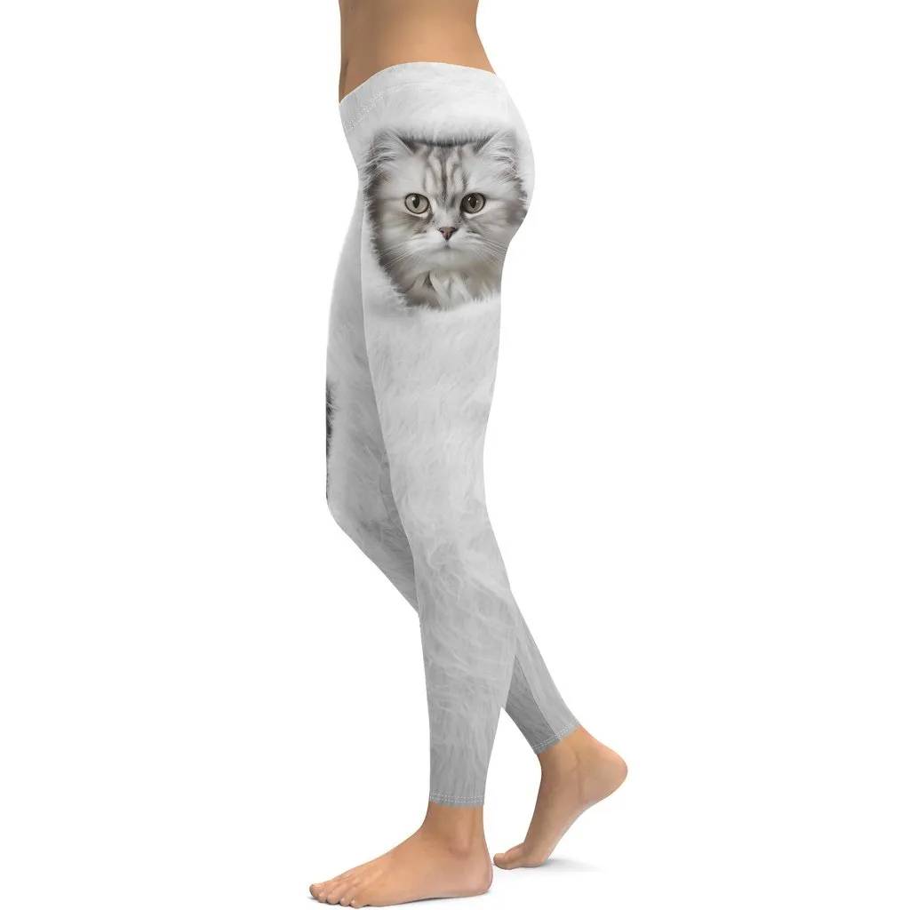 Cute Cozy Cat Leggings