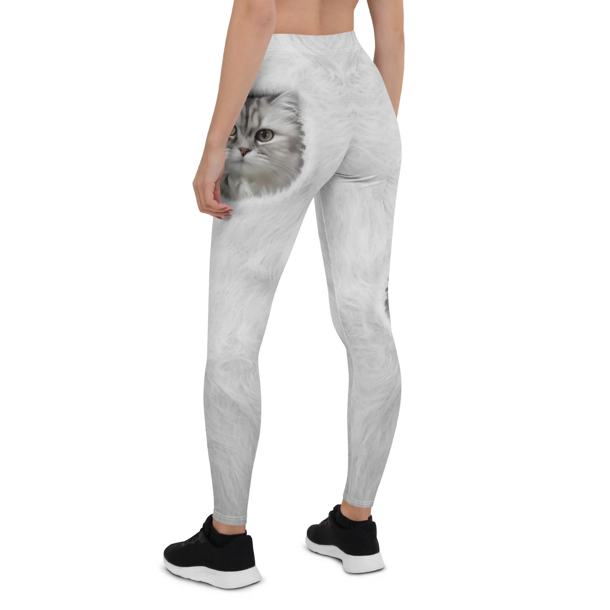 Cute Cozy Cat Leggings