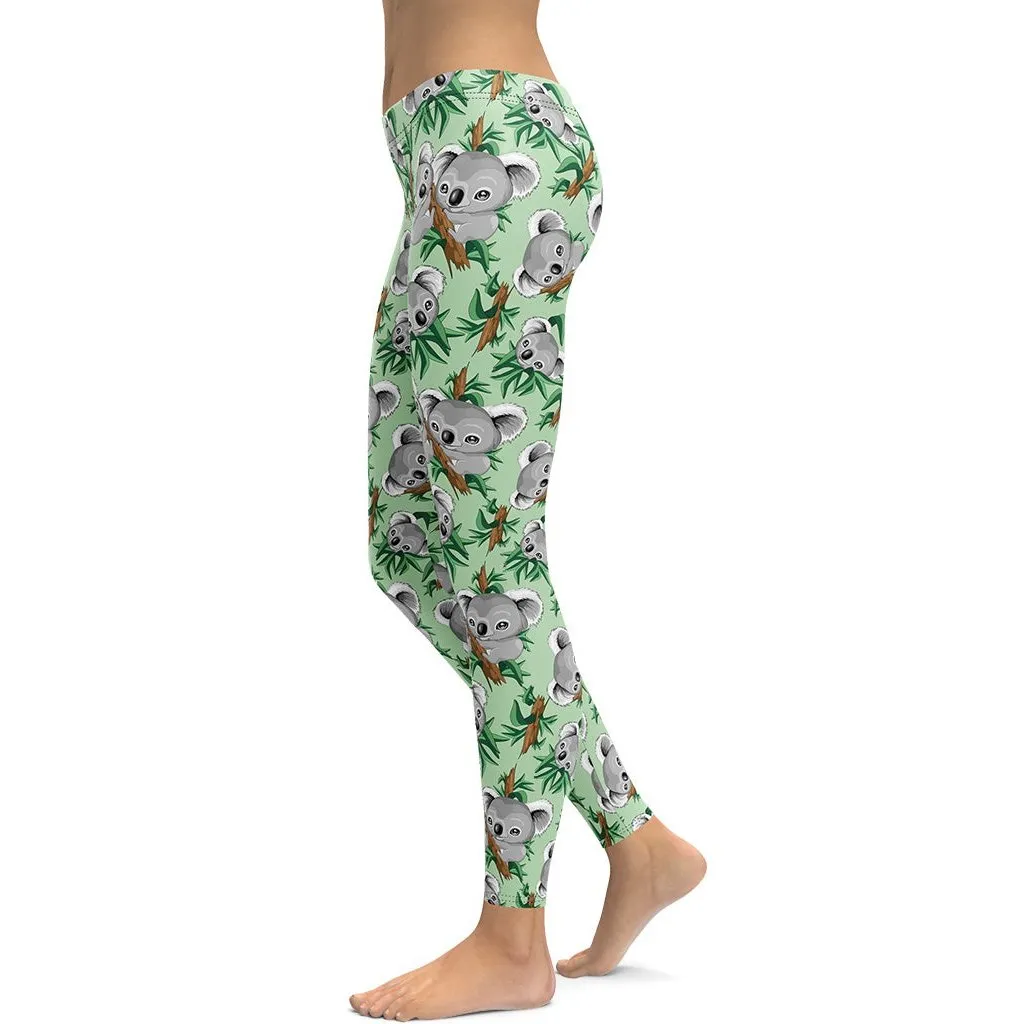 Cute Koala Leggings