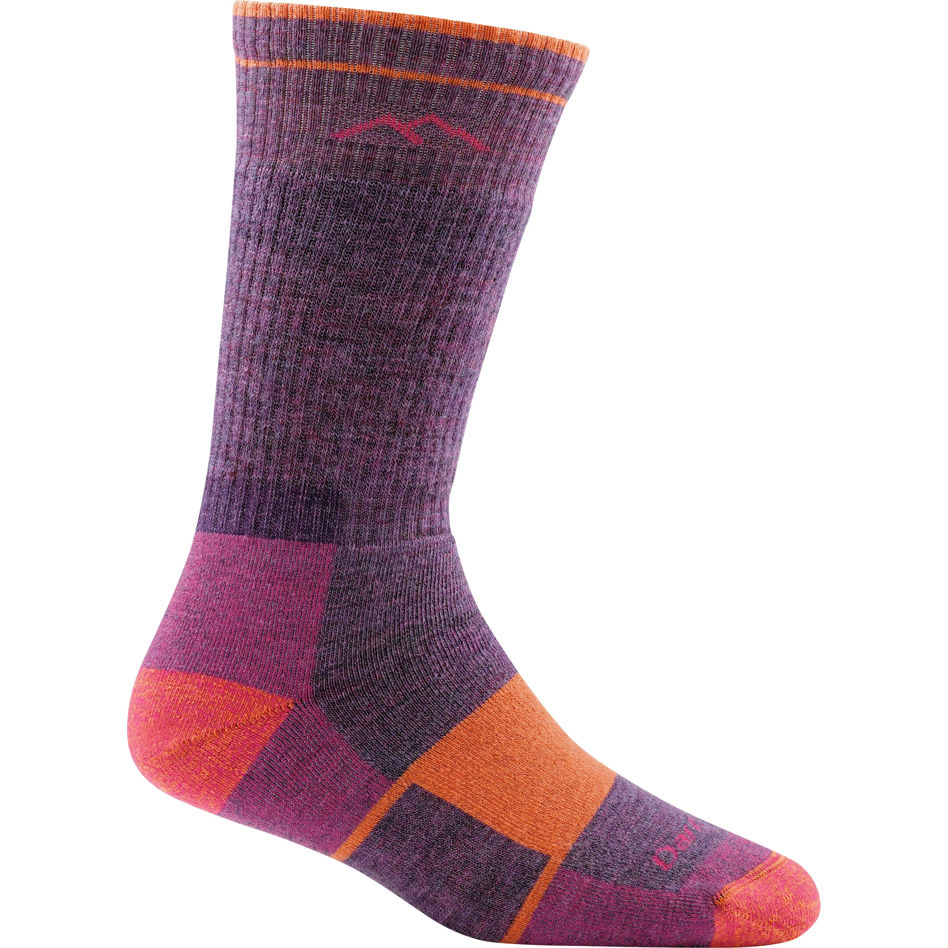 Darn Tough Women's Hiker Boot Sock Full Cushion Plum Heather | Buy Darn Tough Women's Hiker Boot Sock Full Cushion Plu