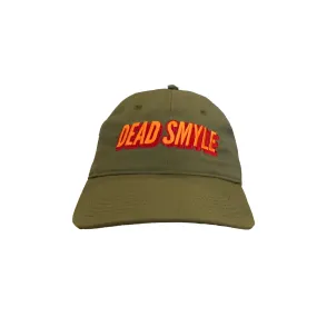 DEAD SMYLE - Dad Hat - Green/Orange