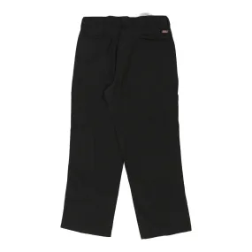 Dickies Trousers - 36W 30L Black Cotton Blend