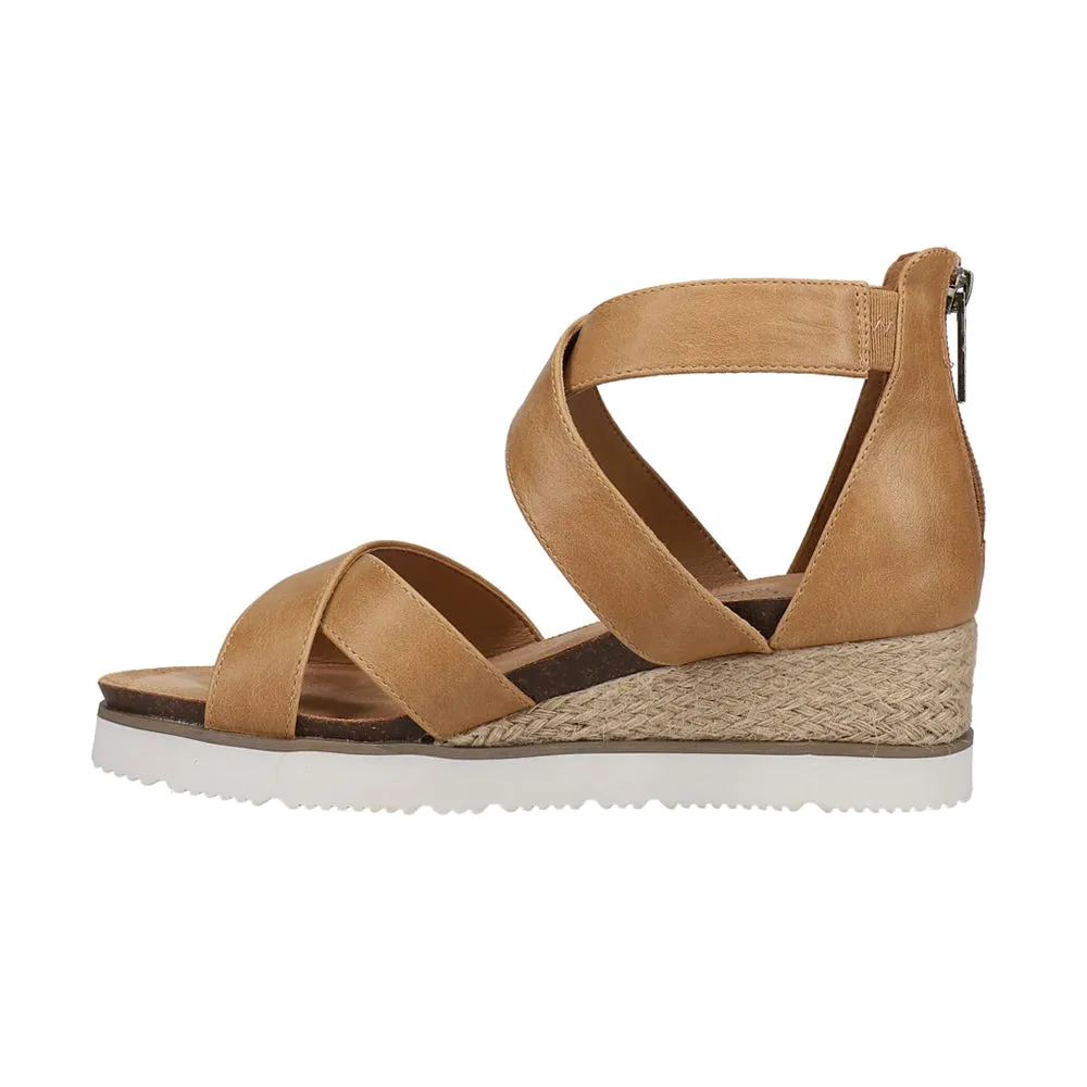 Double Dutch Espadrille Wedge Sandals