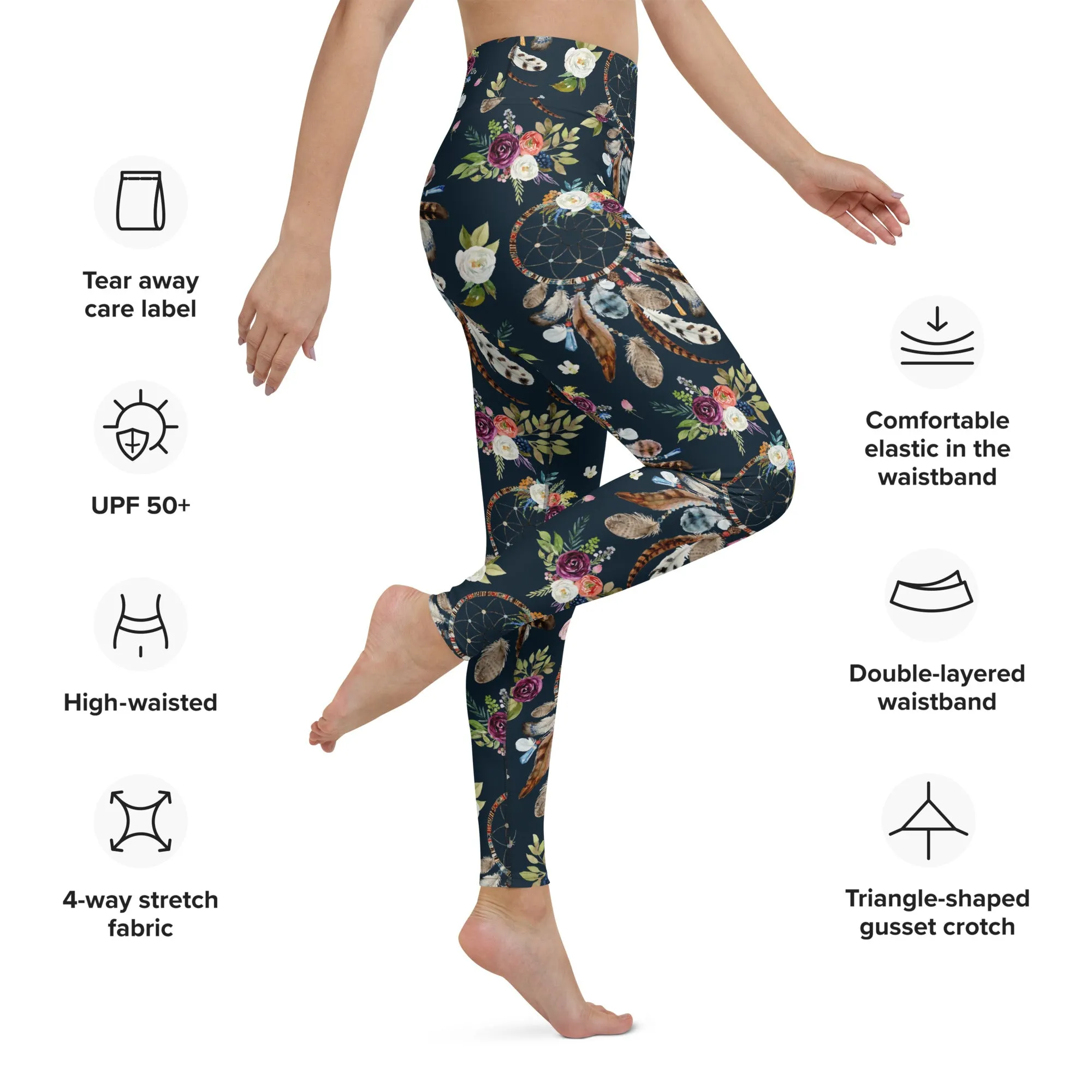 Dream Catcher Yoga Leggings