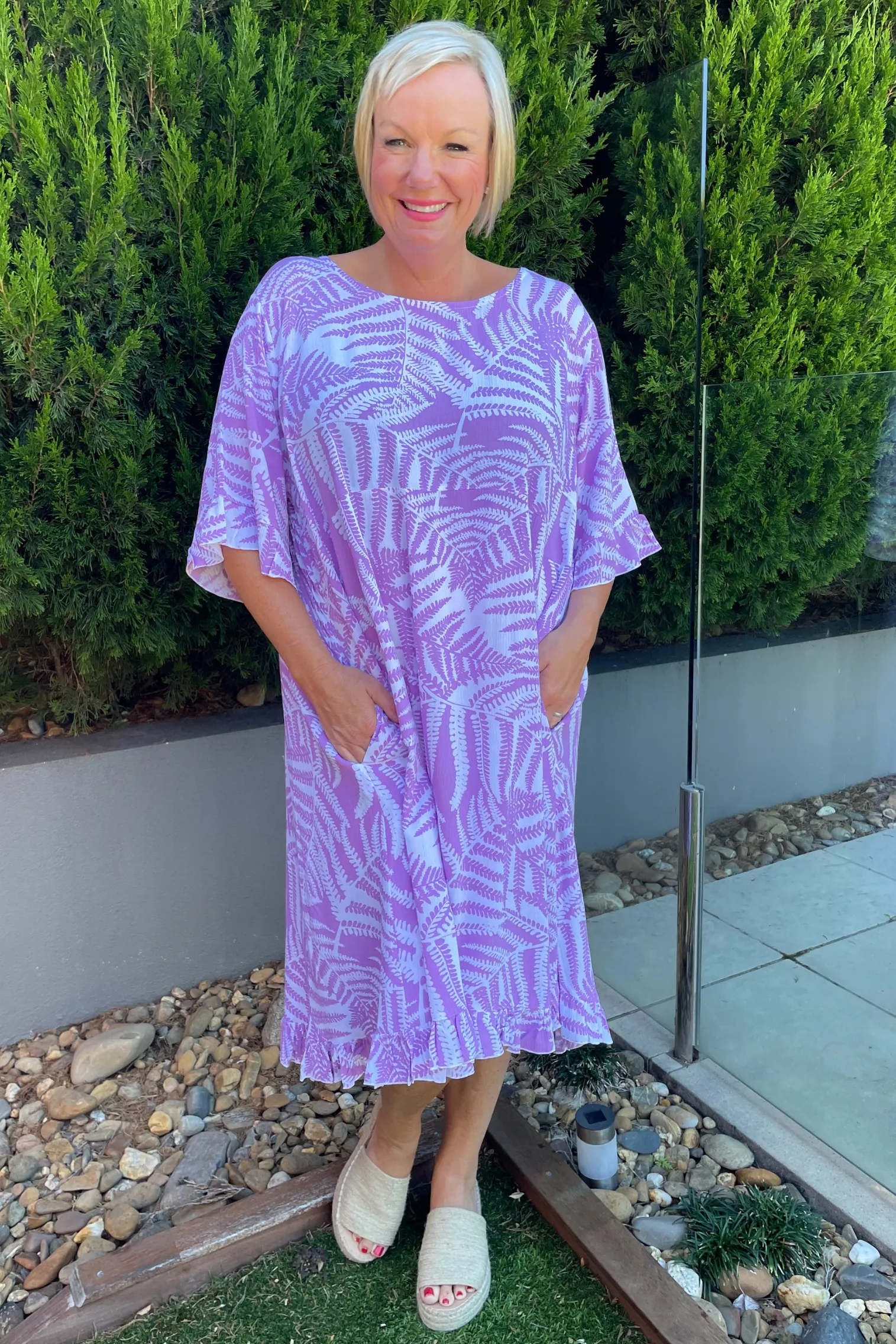 Dress Leonie - Amethyst