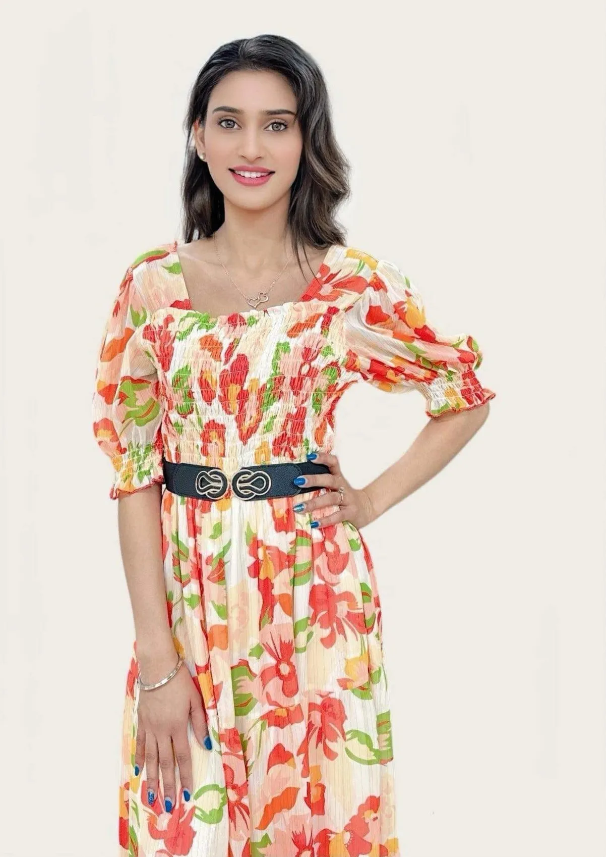 Dress - Tangerine Sundress